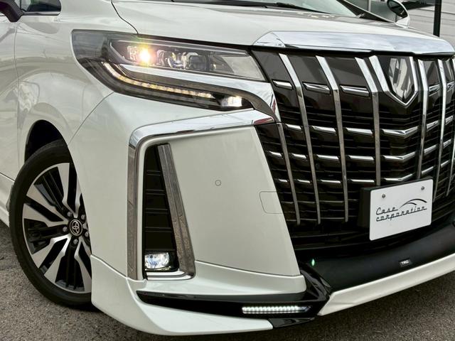 アルファード 2.5S Cパッケージ ツインムーンルーフ TRDエアロ(F/S/R) デジタルインナーミラー 純正ディスプレイオーディオ フリップダウンモニター 3眼LEDヘッドライト シーケンシャルウインカー シートヒータークーラー(15枚目)