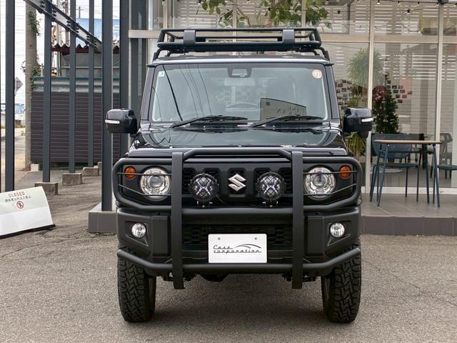 ジムニー XC 10インチフローティングオーディオ GI☆GEAR大型グリルガード G I☆GEARLEDフォグ GI☆GEARルーフラック GI☆GEAR1.5インチリフトアップキット オープンカントリータイヤ(7枚目)
