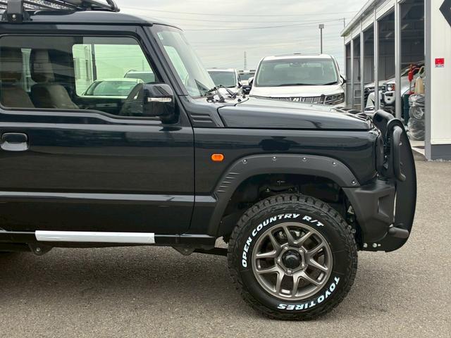 ジムニー XC 10インチフローティングオーディオ GI☆GEAR大型グリルガード G I☆GEARLEDフォグ GI☆GEARルーフラック GI☆GEAR1.5インチリフトアップキット オープンカントリータイヤ(23枚目)