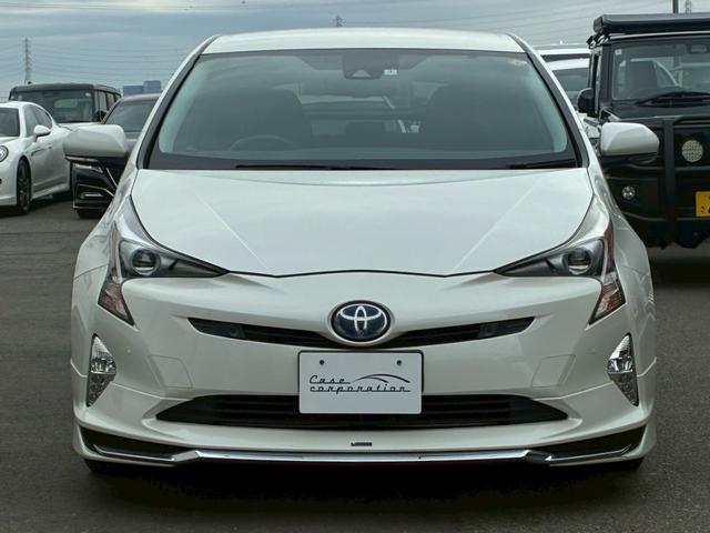 プリウス Ａ　９インチナビ　モデリスタエアロ（Ｆ．Ｓ．Ｒ）　寒冷地仕様ヘッドアップディスプレイ　ブラインドスポットモニター　クリアランスソナー　バックカメラ　　ＬＤＡ　ＰＣＳ　　リアフォグランプ　純正１５インチＡＷ（7枚目）