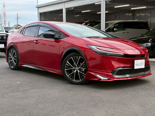 プリウス Z モデリスタエアロ トヨタチームメイト パノラミックビューモニター 12.3ディスプレイオーディオ デジタルインナーミラー 純正19インチAW 黒革シート レーダークルーズコントロール シートヒーター(10枚目)