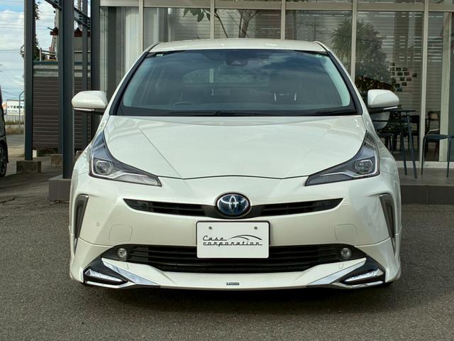 プリウス Sツーリングセレクション 純正ナビ モデリスタエアロ(F/S/R) 社外19インチアルミホイール トヨタセーフティセンス レーダークルーズコントロール バックカメラ Bluetooth接続 ドライブレコーダー シートヒーター(7枚目)