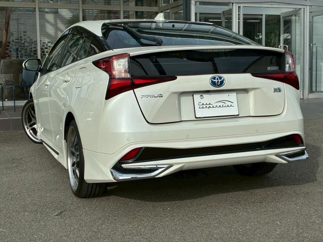 プリウス Sツーリングセレクション 純正ナビ モデリスタエアロ(F/S/R) 社外19インチアルミホイール トヨタセーフティセンス レーダークルーズコントロール バックカメラ Bluetooth接続 ドライブレコーダー シートヒーター(26枚目)