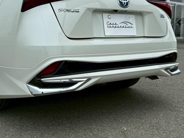 プリウス Sツーリングセレクション 7インチナビ モデリスタエアロ(F.S.R) シートヒーター ベンチレーション バックカメラ 純正17インチAW LEDヘッドライト 黒革シート セーフティーセンス スマートキー Bluetooth(31枚目)