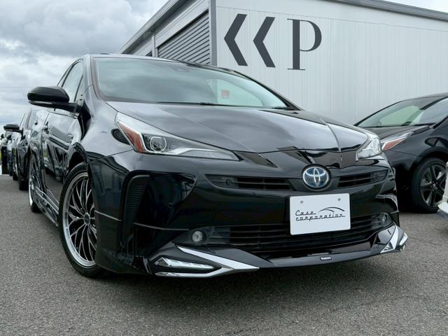 プリウス A サンルーフ モデリスタエアロICONIC モデリスタメッキガーニッシュ 社外18インチアルミホイール 純正ナビ バックカメラ ブラインドスポットモニター ヘッドアップディスプレイ フルセグTV ETC(12枚目)