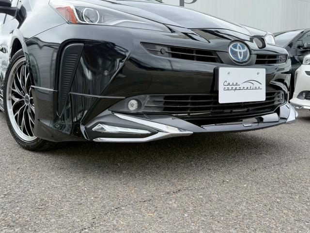 プリウス A サンルーフ モデリスタエアロICONIC モデリスタメッキガーニッシュ 社外18インチアルミホイール 純正ナビ バックカメラ ブラインドスポットモニター ヘッドアップディスプレイ フルセグTV ETC(14枚目)