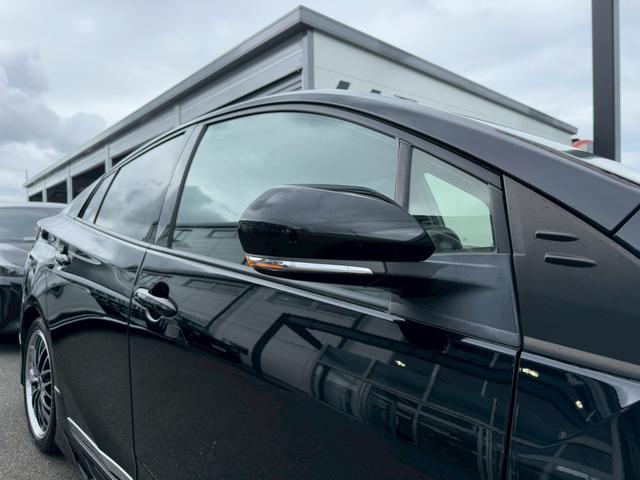 プリウス A サンルーフ モデリスタエアロICONIC モデリスタメッキガーニッシュ 社外18インチアルミホイール 純正ナビ バックカメラ ブラインドスポットモニター ヘッドアップディスプレイ フルセグTV ETC(20枚目)