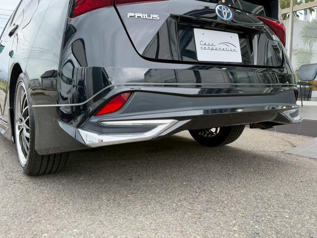 プリウス A サンルーフ モデリスタエアロICONIC モデリスタメッキガーニッシュ 社外18インチアルミホイール 純正ナビ バックカメラ ブラインドスポットモニター ヘッドアップディスプレイ フルセグTV ETC(30枚目)