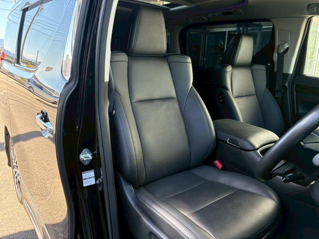 アルファード 2.5S Cパッケージ サンルーフ モデリスタエアロ(F.S.R) デジタルインナーミラー 純正フリップダウンモニター ディスプレイオーディオ 3眼LEDヘッドライト 18インチAW BSM シートヒーター ベンチレーション(62枚目)