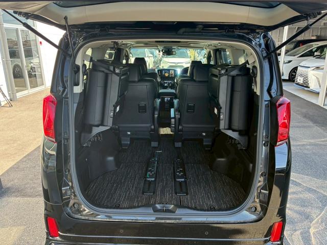 アルファード 2.5S Cパッケージ サンルーフ モデリスタエアロ(F.S.R) 12.1型フリップダウンモニター 両側パワースライドドア シートヒーター ベンチレーション パワーバックドア 純正18インチAW トヨタセーフティーセンス(78枚目)