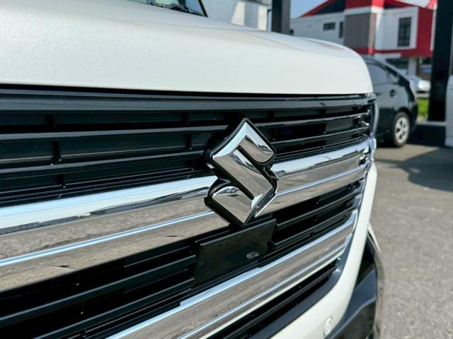 スペーシアカスタム ハイブリッドＸＳターボ　白黒ツートンカラー　ハイブリッドＸＳターボ　両側パワースライドドア　全方位モニター　純正９インチナビ　　ＴＶ　　セーフティサポート　１５ＡＷ　スマートキーハーフレザーシート　ステアリングヒーターＨＵＤ（13枚目）