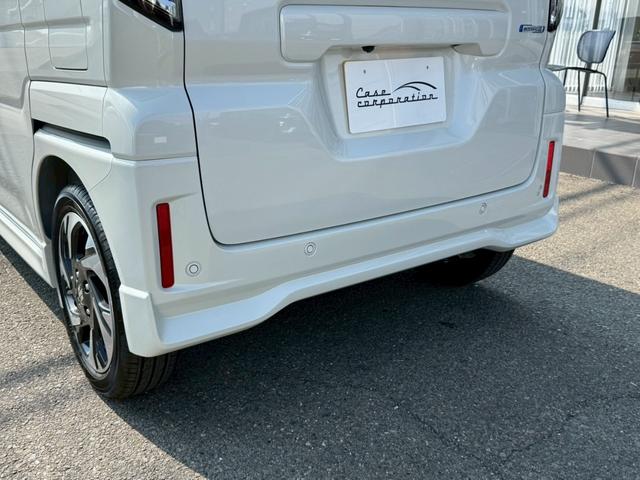 スペーシアカスタム ハイブリッドＸＳターボ　白黒ツートンカラー　ハイブリッドＸＳターボ　両側パワースライドドア　全方位モニター　純正９インチナビ　　ＴＶ　　セーフティサポート　１５ＡＷ　スマートキーハーフレザーシート　ステアリングヒーターＨＵＤ（31枚目）