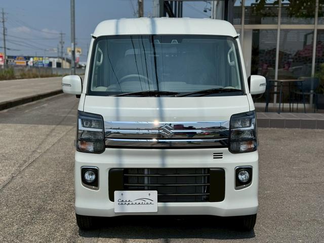 エブリイワゴン ＰＺターボスペシャル　ハイルーフ　ＬＥＤヘッドライト　両側電動スライドドア　電動オートステップ　純正１４インチアルミホイール　革巻きステアリング　デュアルカメラブレーキサポート　シートヒーター　スマートキープッシュスタート（20枚目）