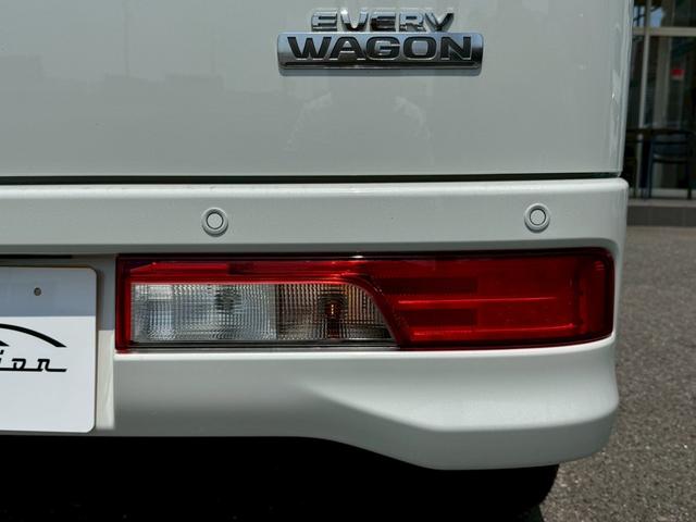 エブリイワゴン ＰＺターボスペシャル　ハイルーフ　ＬＥＤヘッドライト　両側電動スライドドア　電動オートステップ　純正１４インチアルミホイール　革巻きステアリング　デュアルカメラブレーキサポート　シートヒーター　スマートキープッシュスタート（25枚目）