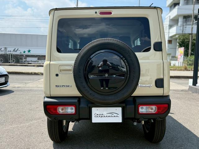 ジムニー ＸＣ　スズキセーフティーサポート　運転席助手席シートヒーター　ＬＥＤヘッドライト　クルーズコントロール　ステアリングスイッチ　スマートキー　プッシュボタンスタート　背面スペアタイヤ　電動ミラー　オートライト（8枚目）