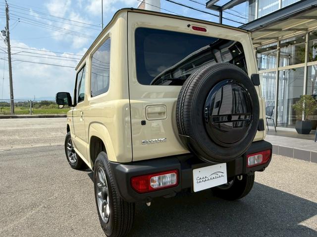 ジムニー ＸＣ　スズキセーフティーサポート　運転席助手席シートヒーター　ＬＥＤヘッドライト　クルーズコントロール　ステアリングスイッチ　スマートキー　プッシュボタンスタート　背面スペアタイヤ　電動ミラー　オートライト（28枚目）