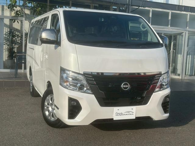 キャラバン ロンググランドプレミアムＧＸ　登録済未使用車　デジタルインナーミラー　アラウンドビューモニター　左側パワースライドドア　イージークローザー　クリアランスソナー　ＬＥＤヘッドライト　インテリキー　純正１５インチＡＷ　スペアタイヤ（11枚目）