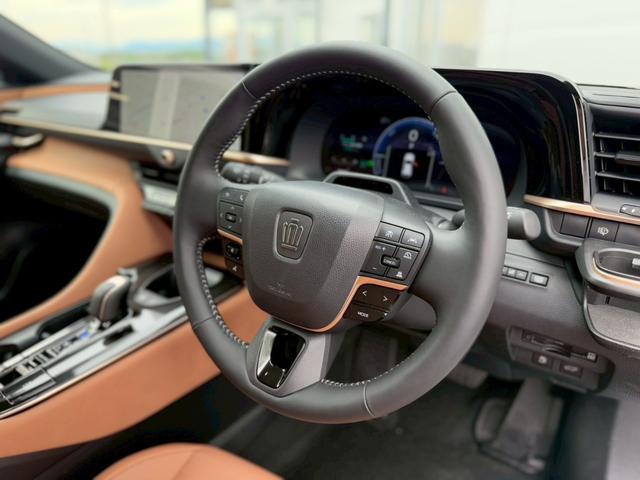 クラウンスポーツ Z モデリスタエアロ(F.S.R) パノラミックビューモニター デジタルインナーミラー 純正21インチAW ブラウンレザーシート ヘッドアップディスプレイ シートヒーター シートエアコン パワーバックドア(38枚目)