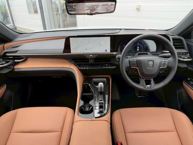 クラウンスポーツ Z モデリスタエアロ(F.S.R) パノラミックビューモニター デジタルインナーミラー 純正21インチAW ブラウンレザーシート ヘッドアップディスプレイ シートヒーター シートエアコン パワーバックドア(40枚目)