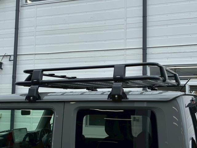 ジムニー XC 10インチフローティングマルチオーディオ 黒レザーシートカバー 1.5インチリフトアップ グリルガード LEDフォグライト リアダラー オーバーフェンダー 16インチAW ルーフラック シートヒーター(32枚目)