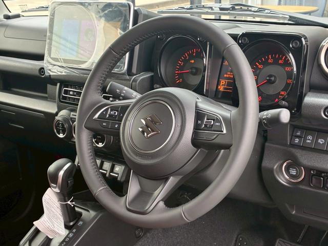 ジムニー XC 10インチフローティングオーディオ GI☆GEAR大型グリルガード GI☆GEARLEDフォグ GI☆GEARルーブラック GI☆GEAR1.5インチリフトアップキット オープンカントリータイヤ(42枚目)