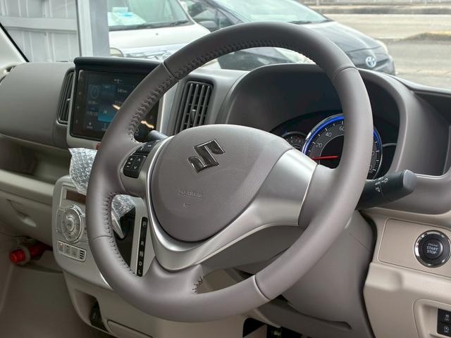 エブリイワゴン PZターボスペシャル ハイルーフ 届出済未使用車 ディスプレイオーディオ バックカメラ 両側電動スライドドア シートヒーター 片側電動ステップ LEDヘッドライト 車線逸脱警報 衝突被害軽減システム 純正14インチアルミ(40枚目)