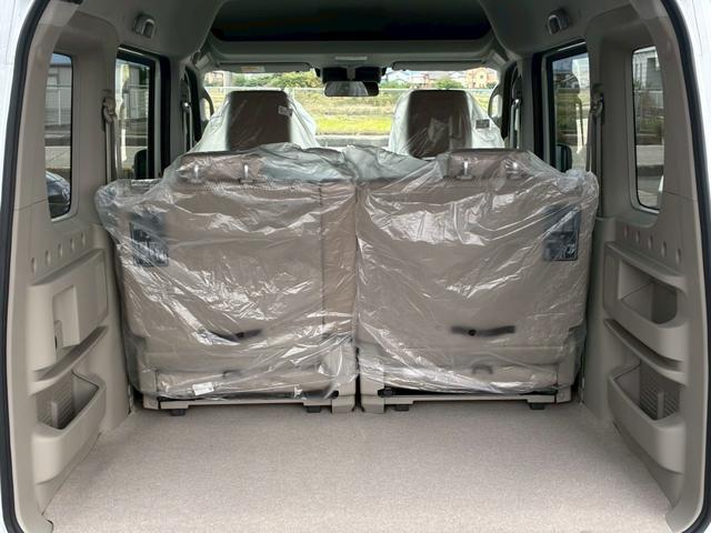 エブリイワゴン PZターボスペシャル ハイルーフ 届出済未使用車 ディスプレイオーディオ バックカメラ 両側電動スライドドア シートヒーター 片側電動ステップ LEDヘッドライト 車線逸脱警報 衝突被害軽減システム 純正14インチアルミ(72枚目)