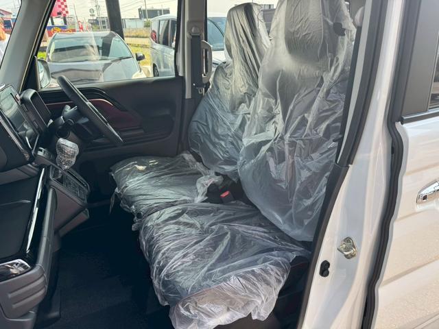 スペーシアカスタム ハイブリッドXSターボ 白黒ツートンカラー ハイブリッドXSターボ 両側パワースライドドア 全方位モニター 純正9インチナビ TV セーフティサポート 15AW スマートキーハーフレザーシート ステアリングヒーターHUD(64枚目)