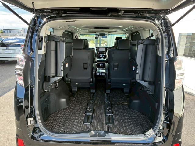 ヴェルファイア 2.5Z Gエディション ツインムーンルーフ TRDエアロ(F/R) モデリスタエアロ(S) 純正9インチディスプレイオーディオ セーフティセンス デジタルインナーミラー パワーバックドア BSM ETC LEDヘッドライト(76枚目)