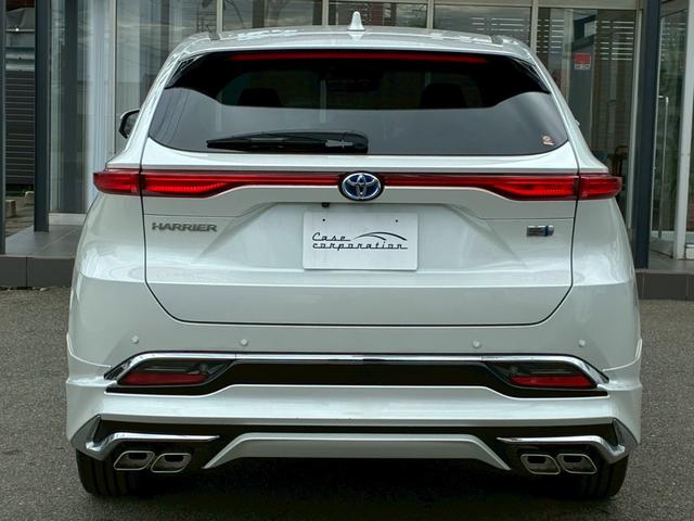 ハリアーハイブリッド Ｚ　純正ナビ　モデリスタエアロ（Ｆ．Ｓ．Ｒ）　ＪＢＬサウンドシステム　デジタルインナーミラー　パノラミックビューモニター　　ＨＵＤ　ハーフレザーシート　　パワーバックドア　ＢＳＭ　トヨタセーフティーセンス（9枚目）