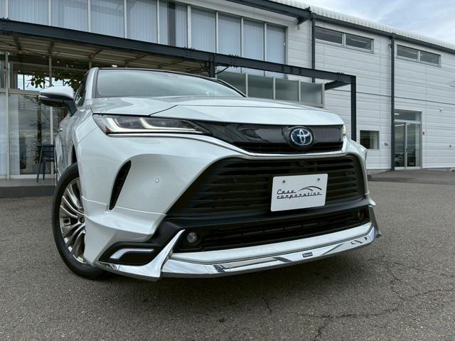 ハリアーハイブリッド Ｚ　純正ナビ　モデリスタエアロ（Ｆ．Ｓ．Ｒ）　ＪＢＬサウンドシステム　デジタルインナーミラー　パノラミックビューモニター　　ＨＵＤ　ハーフレザーシート　　パワーバックドア　ＢＳＭ　トヨタセーフティーセンス（13枚目）