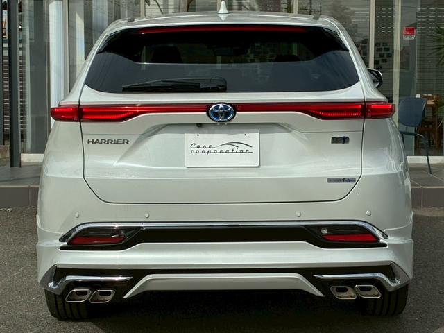 ハリアーハイブリッド Ｚ　レザーパッケージ　純正１２．３インチナビ　モデリスタエアロ（Ｆ／Ｓ／Ｒ）　ヘッドアップディスプレイ　ＪＢＬサウンドデジタルインナーミラー　パノラミックビューモニター　パワーバックドア　エンジンスターター　シートヒーター（9枚目）