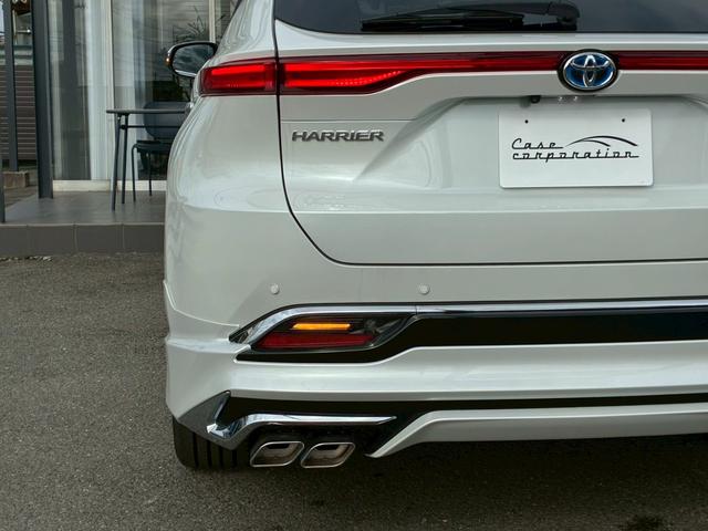 ハリアーハイブリッド Ｚ　レザーパッケージ　純正１２．３インチナビ　モデリスタエアロ（Ｆ／Ｓ／Ｒ）　ヘッドアップディスプレイ　ＪＢＬサウンドデジタルインナーミラー　パノラミックビューモニター　パワーバックドア　エンジンスターター　シートヒーター（37枚目）