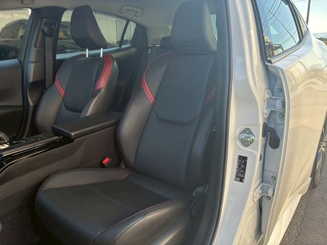 プリウス Z モデリスタエアロ(F/S/R) デジタルインナーミラー 12.3インチナビ ETC2.0 パノラミックビューモニター 純正19インチアルミホイール トヨタセーフティセンス BSM シートヒーター(65枚目)