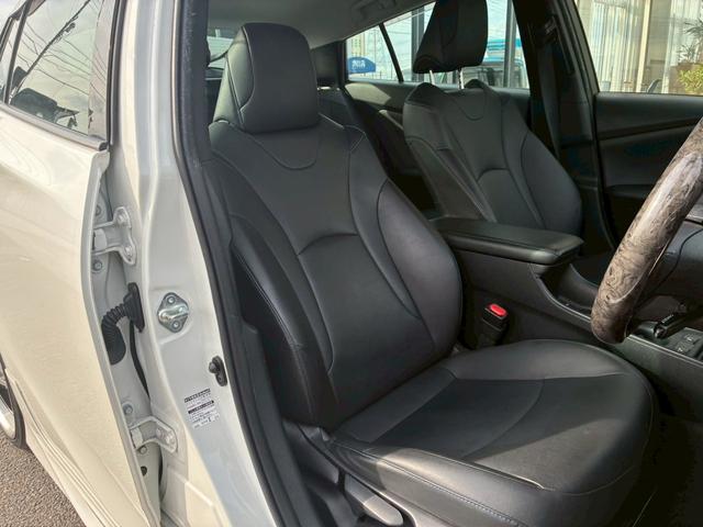 プリウス Ｓツーリングセレクション　純正ナビ　モデリスタエアロ（Ｆ／Ｓ／Ｒ）　社外１９インチアルミホイール　トヨタセーフティセンス　レーダークルーズコントロール　バックカメラ　Ｂｌｕｅｔｏｏｔｈ接続　ドライブレコーダー　シートヒーター（57枚目）