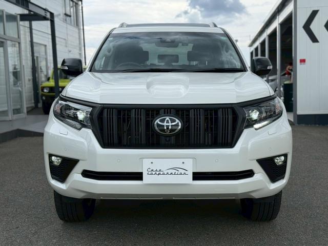 ランドクルーザープラド TX Lパッケージ マットブラックエディション サンルーフ ルーフレール メーカーナビ パノラミックビューモニター クリアランスソナー ブラインドスポットモニター 純正18インチアルミホイール シートヒーター ベンチレーション LEDヘッドライト(22枚目)