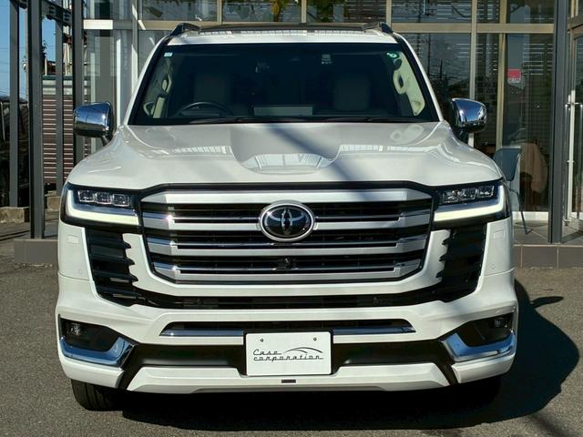 ランドクルーザー ZX サンルーフ モデリスタエアロ(F/R/) 7人乗 JBLサウンド リアエンターテインメント クールBOX 電動デフロック 空気圧センサー ルーフレール デジタルミラー ベージュ革シート クールBOX(8枚目)