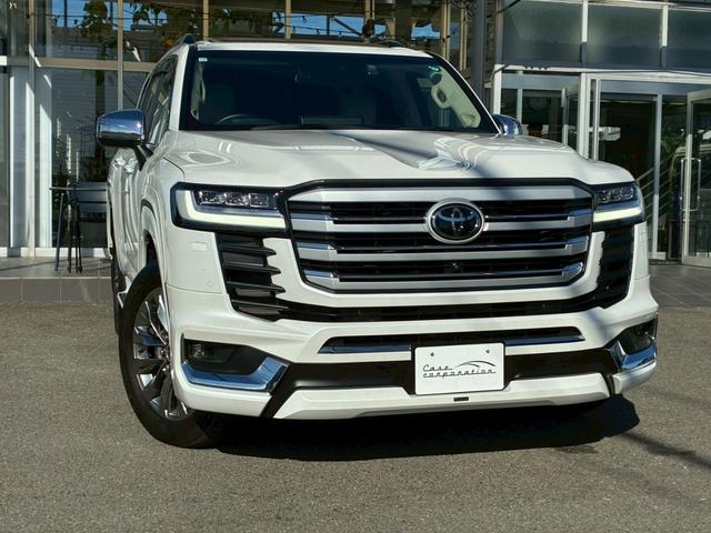 ランドクルーザー ZX サンルーフ モデリスタエアロ(F/R/) 7人乗 JBLサウンド リアエンターテインメント クールBOX 電動デフロック 空気圧センサー ルーフレール デジタルミラー ベージュ革シート クールBOX(12枚目)