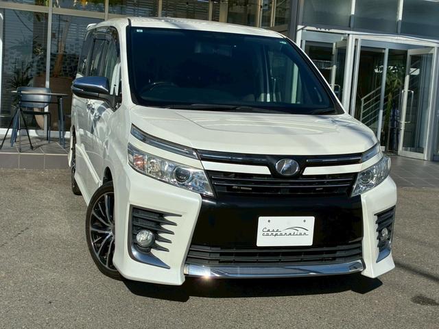 ヴォクシー ZS 煌 アルパイン10インチナビ 天井モニター HDMI入力 LEDヘッドライト 7人乗 両側電動スライドドア バックカメラ 社外18インチAW 後席オートエアコン スペアタイヤ 寒冷地仕様 スマートキー(11枚目)