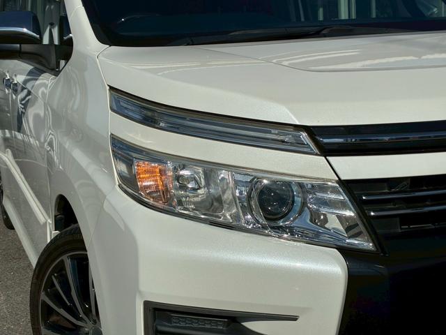 ヴォクシー ZS 煌 アルパイン10インチナビ 天井モニター HDMI入力 LEDヘッドライト 7人乗 両側電動スライドドア バックカメラ 社外18インチAW 後席オートエアコン スペアタイヤ 寒冷地仕様 スマートキー(14枚目)