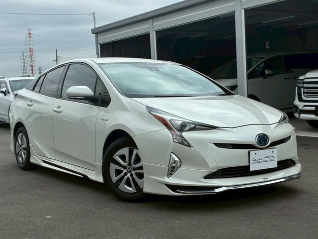 プリウス Ａ　９インチナビ　モデリスタエアロ（Ｆ．Ｓ．Ｒ）　寒冷地仕様ヘッドアップディスプレイ　ブラインドスポットモニター　クリアランスソナー　バックカメラ　　ＬＤＡ　ＰＣＳ　　リアフォグランプ　純正１５インチＡＷ（10枚目）