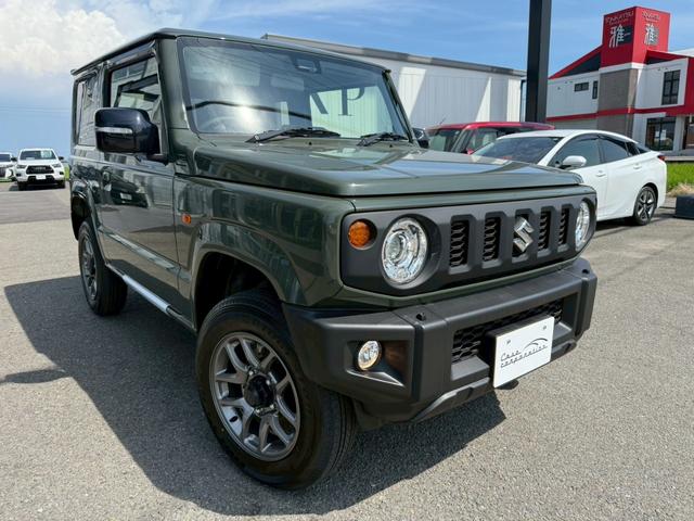 ジムニー ＸＣ　４ＷＤ　オートマチック　純正１６インチアルミホイール　ＬＥＤヘッドライト　フロントフォグランプ　運転席／助手席シートヒーター　スマートキー　プッシュボタンスタート　背面スペアタイヤ　電動格納ドアミラー（11枚目）