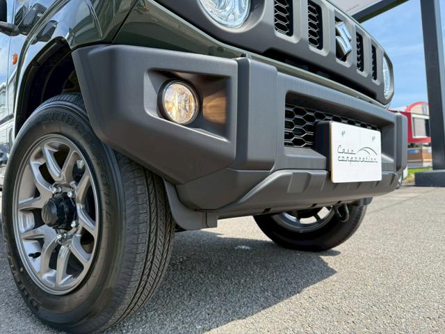 ジムニー ＸＣ　４ＷＤ　オートマチック　純正１６インチアルミホイール　ＬＥＤヘッドライト　フロントフォグランプ　運転席／助手席シートヒーター　スマートキー　プッシュボタンスタート　背面スペアタイヤ　電動格納ドアミラー（13枚目）