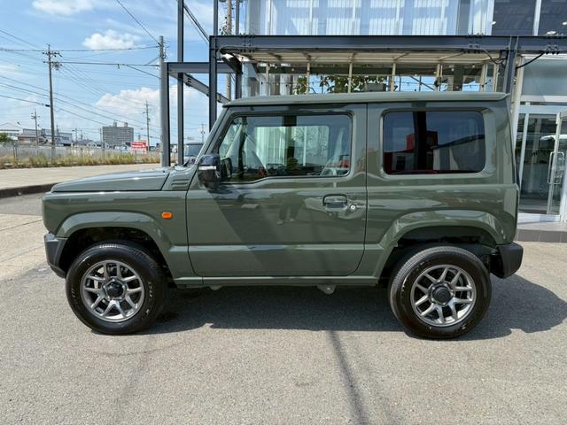 ジムニー ＸＣ　４ＷＤ　オートマチック　純正１６インチアルミホイール　ＬＥＤヘッドライト　フロントフォグランプ　運転席／助手席シートヒーター　スマートキー　プッシュボタンスタート　背面スペアタイヤ　電動格納ドアミラー（26枚目）