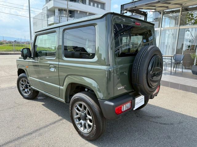 ジムニー ＸＣ　４ＷＤ　オートマチック　純正１６インチアルミホイール　ＬＥＤヘッドライト　フロントフォグランプ　運転席／助手席シートヒーター　スマートキー　プッシュボタンスタート　背面スペアタイヤ　電動格納ドアミラー（28枚目）