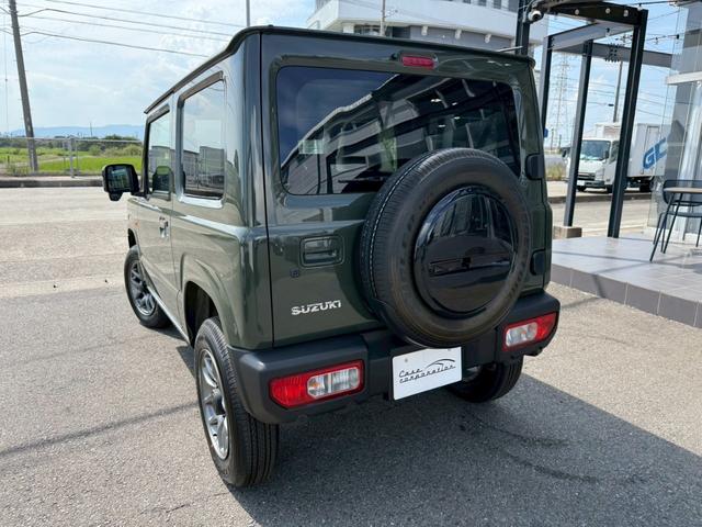 ジムニー ＸＣ　４ＷＤ　オートマチック　純正１６インチアルミホイール　ＬＥＤヘッドライト　フロントフォグランプ　運転席／助手席シートヒーター　スマートキー　プッシュボタンスタート　背面スペアタイヤ　電動格納ドアミラー（30枚目）