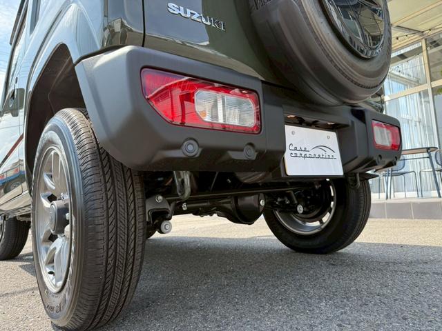 ジムニー ＸＣ　４ＷＤ　オートマチック　純正１６インチアルミホイール　ＬＥＤヘッドライト　フロントフォグランプ　運転席／助手席シートヒーター　スマートキー　プッシュボタンスタート　背面スペアタイヤ　電動格納ドアミラー（34枚目）