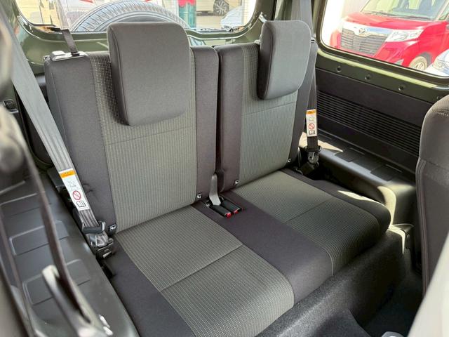 ジムニー ＸＣ　４ＷＤ　オートマチック　純正１６インチアルミホイール　ＬＥＤヘッドライト　フロントフォグランプ　運転席／助手席シートヒーター　スマートキー　プッシュボタンスタート　背面スペアタイヤ　電動格納ドアミラー（73枚目）