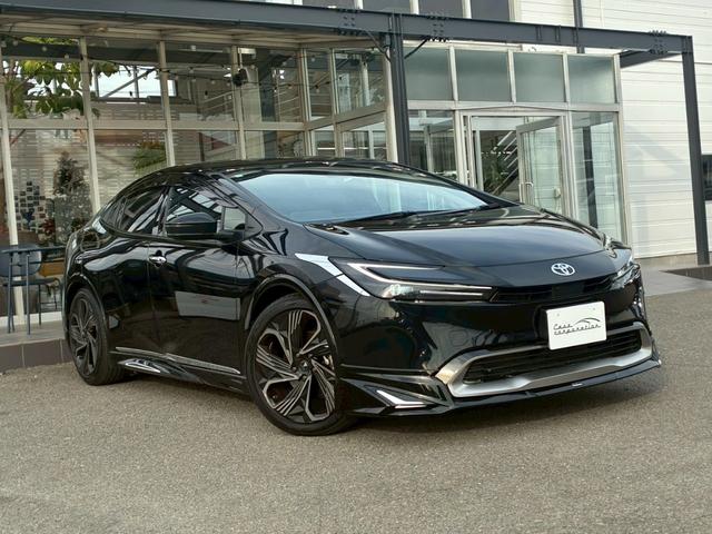 プリウス Z 純正12.3ディスプレイオーディオ+ナビ モデリスタエアロ(F/S/R) モデリスタアルミホイール デジタルインナー パノラミックビューモニター トヨタチームメイト シートヒーター/クラー(11枚目)