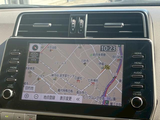 ランドクルーザープラド TX Lパッケージ マットブラックエディション サンルーフ 7人乗 ベージュ革シート 純正19インチAW ディスプレイオーディオ パノラミックビューモニター シートヒーター ルーフレール サイドステップカバー モデリスタエアロ(47枚目)